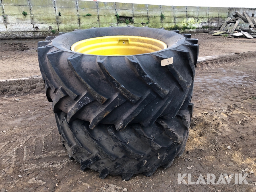 Hjul till John Deere Trelleborg Twin 414 LP 650-38 2 st