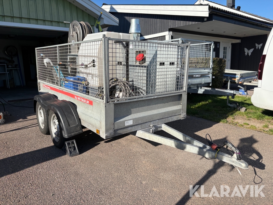 Högtryckstvätt Reno 220/20 på släp