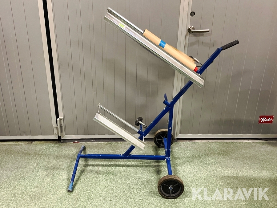 Maskeringsvagn för lackering med täckrulle