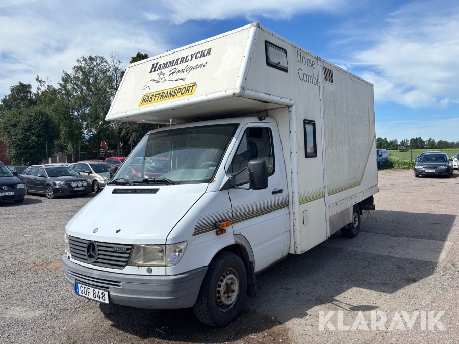 Hästtransport Mercedes-Benz 312D
