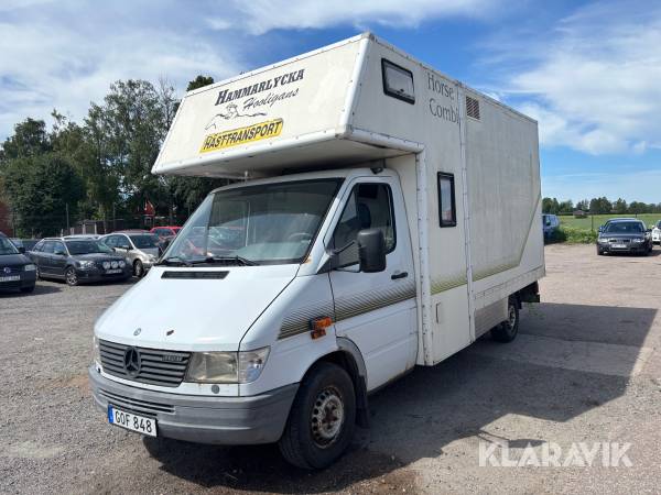Hästtransport Mercedes-Benz 312D