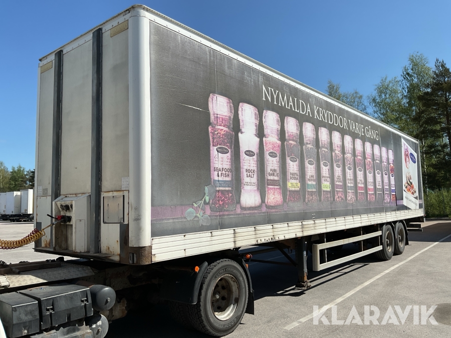 Släp Montracon med jalusi bak