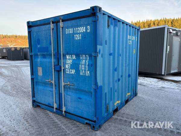 Förrådscontainer sjöfart 10 fot