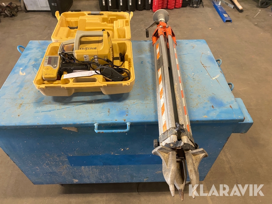 Tvåfallslaser, handmottagare och stativ Topcon RL-100 2S / LS-80L