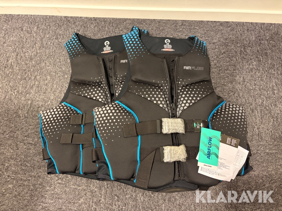 Flytvästar AirFlow stl. L 2 st