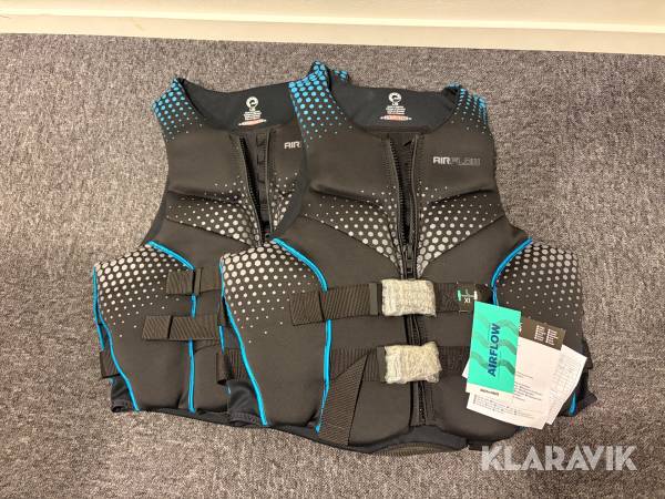 Flytvästar AirFlow stl. L 2 st