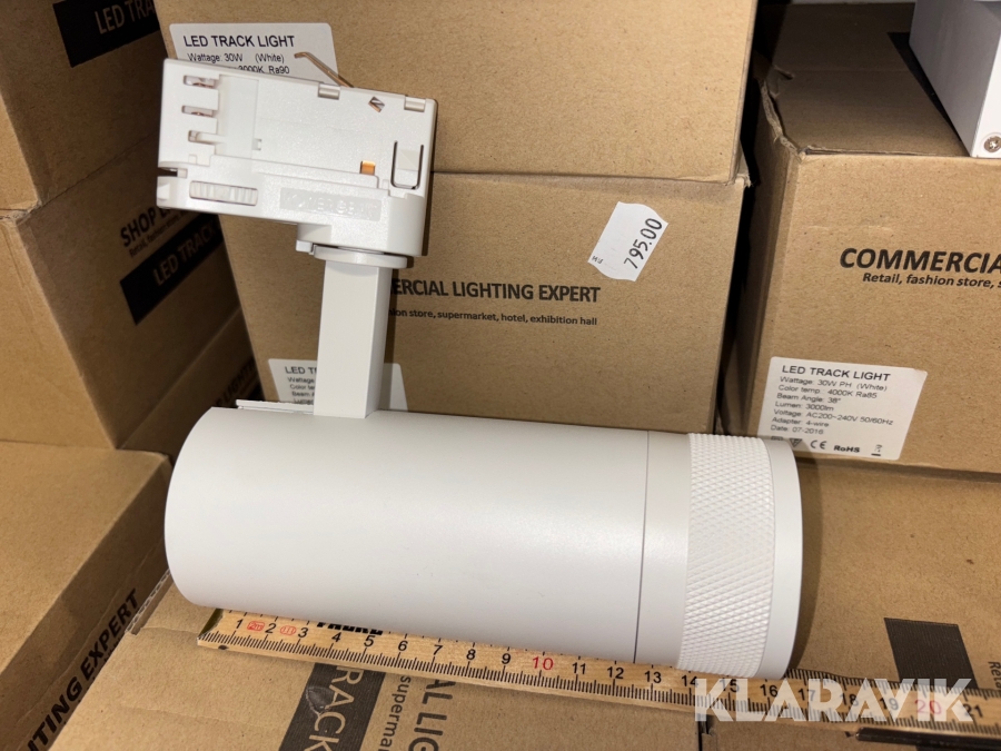 Parti med Spotlights- Tracklights Oppte 42st