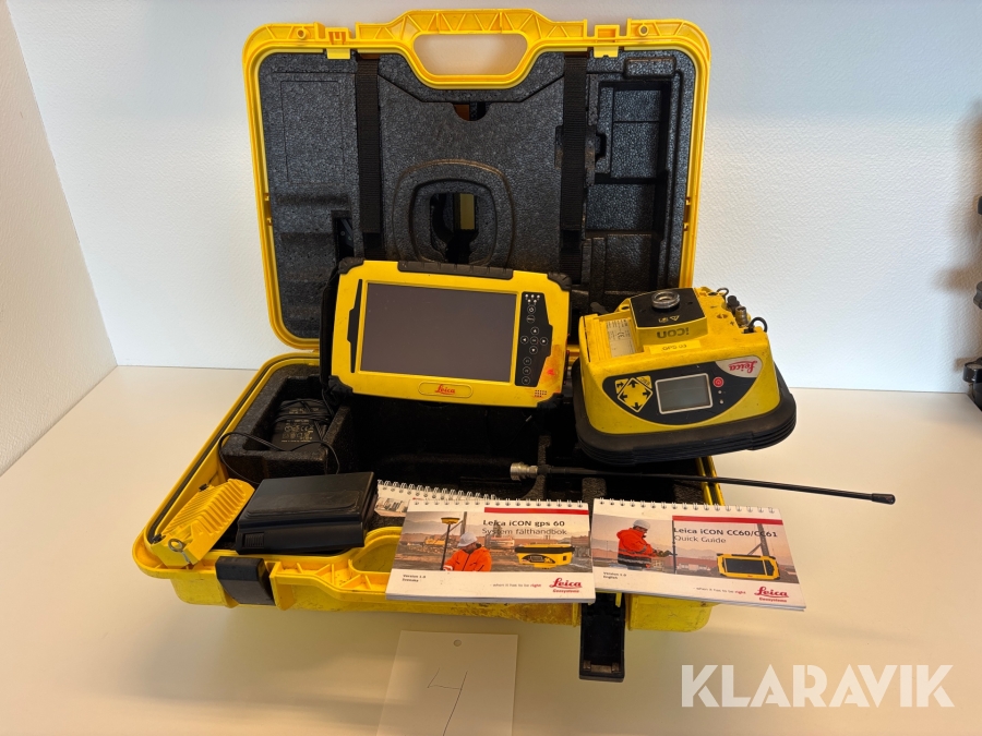 GNSS utrustning handhållen Leica Icon GPS60