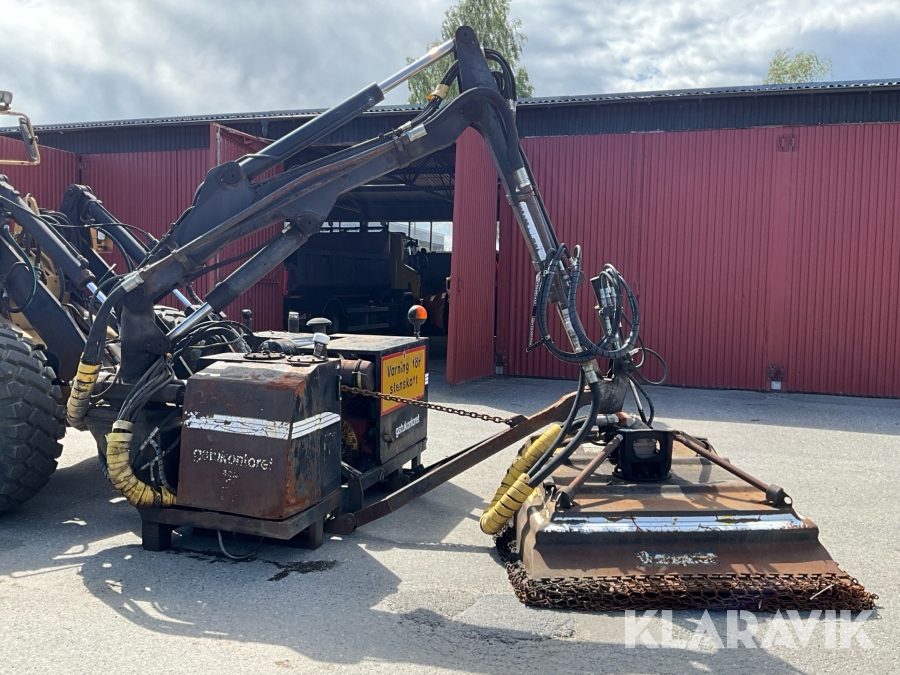 Buskröjare / släntklippare Slagkraft/Cranab med kättingslaga och slaghack