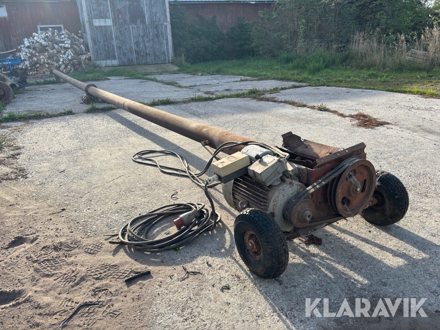 Spannmålsskruv med 10hk motor