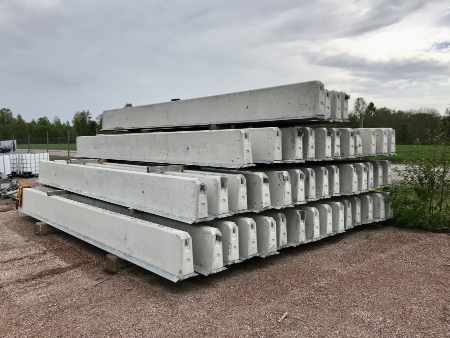 Betongbarriär 23 stycken