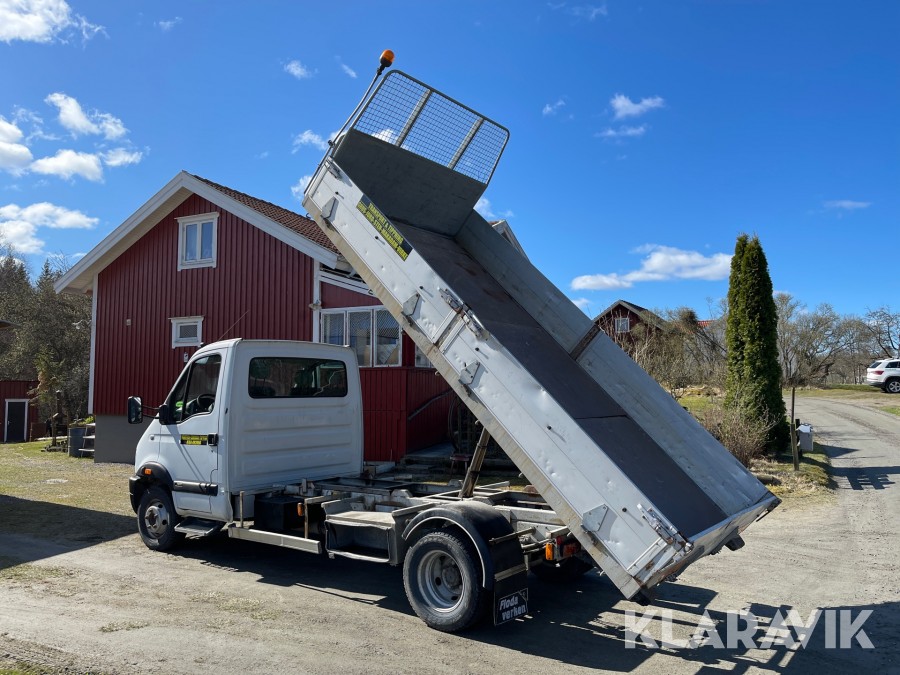 Lastbil Flak Renault Mascot 150 med tipp