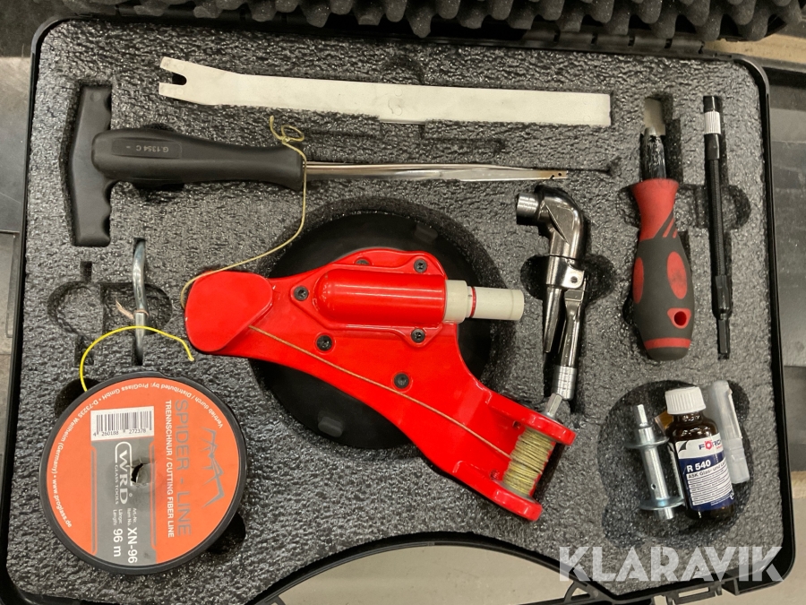 Glasverktyg/spindel Teroson