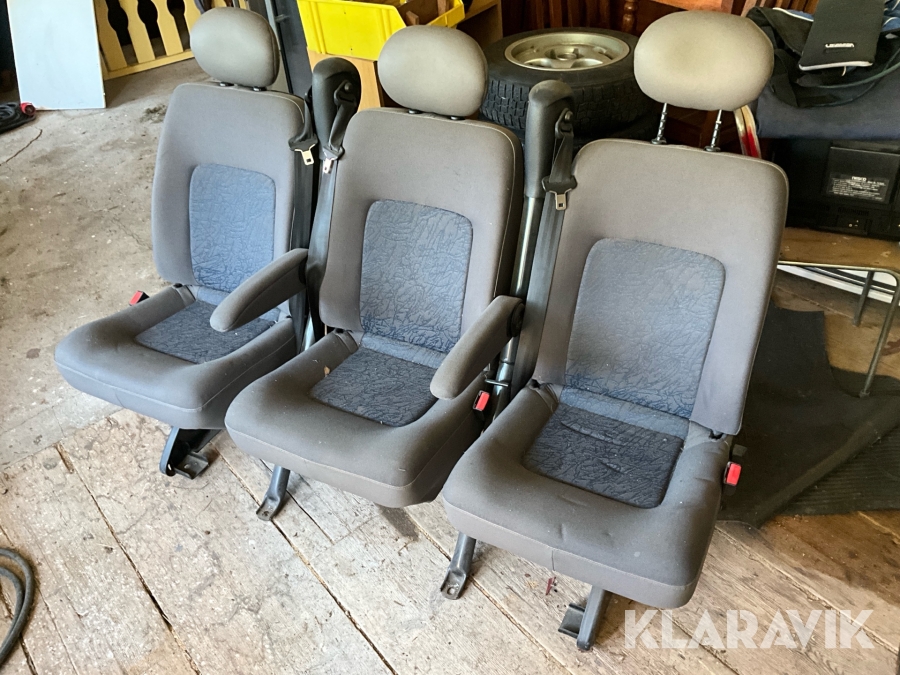 Säten med bälte Renault 3st