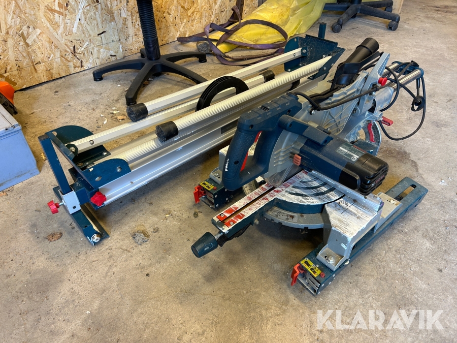 Kap och gersåg Bosch GCM 80 SJ med stativ
