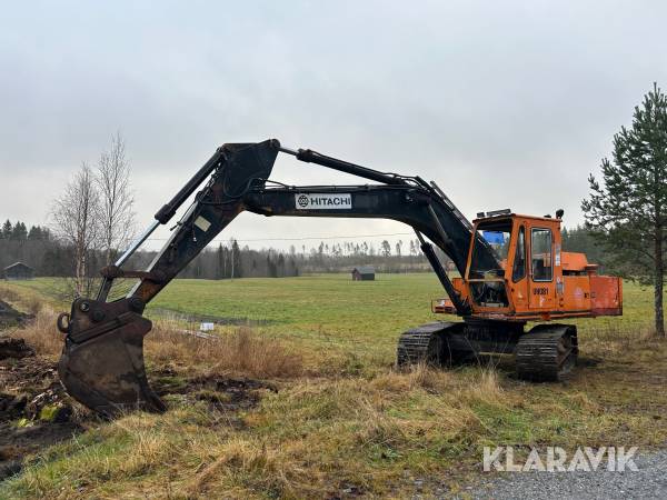 Grävmaskin Hitachi UH 081 med skopa