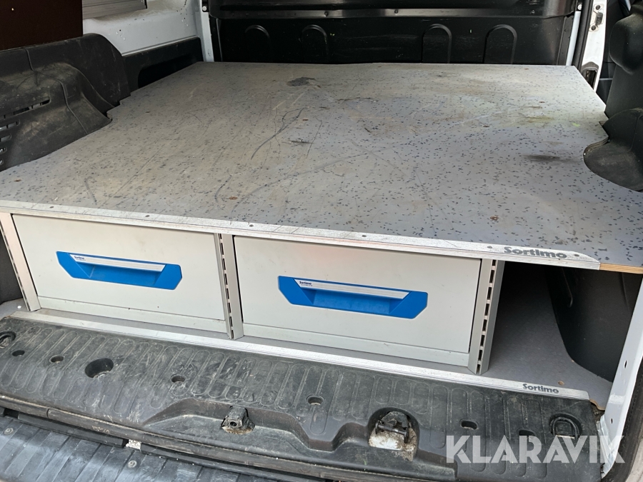 Bilinredning Sortimo 3 lådor