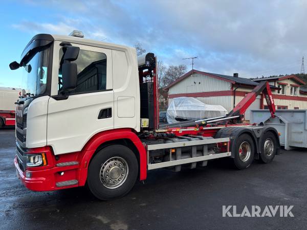 Lastväxlare Scania G340 6x2 Metangas & schaktflak