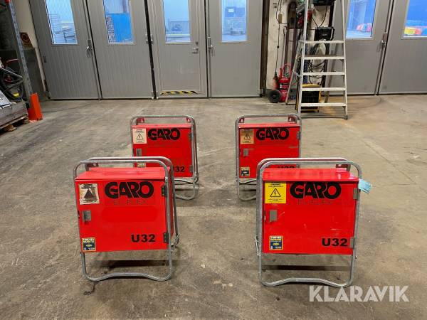 Undercentraler 32A Garo 4st