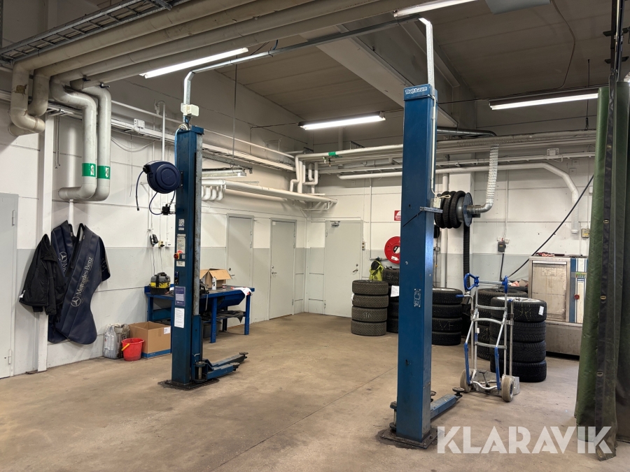 Tvåpelarlyft Nussbaum 2.25 SL