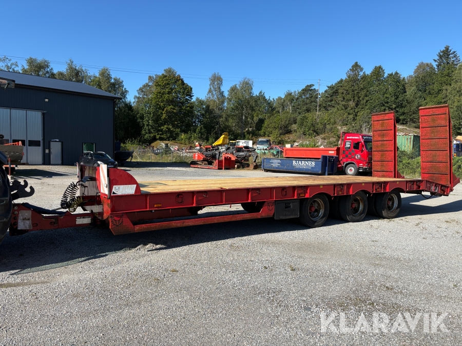 Maskintrailer JPM Trailers Tri-Axle Loader 33ton