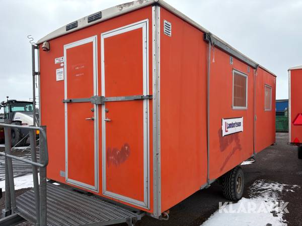 Personalvagn på hjul Arbetsvagnar P/T-6