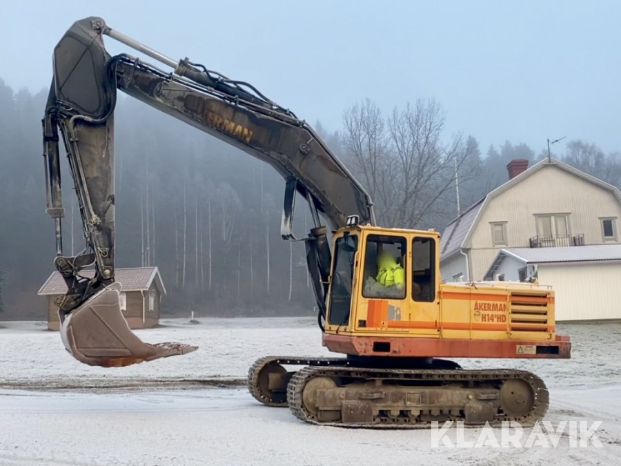 Grävmaskin Åkerman H14 HD