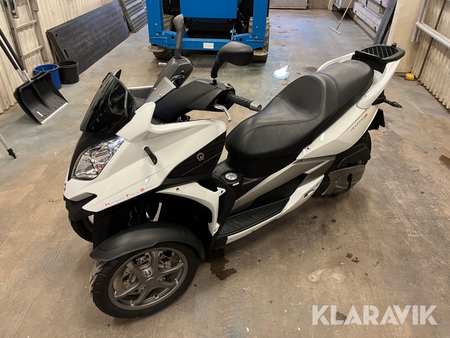 Motorcykel Scooter Quadro 350S B-kort