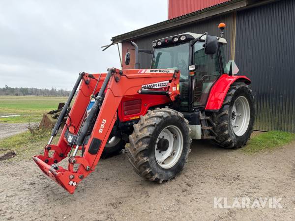 Traktor med lastare Massey Ferguson 5470 Dyna 4