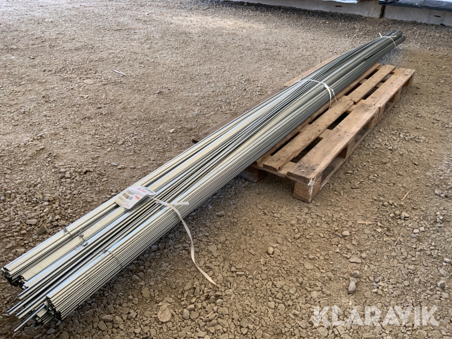 Veckad plåt Gejder  ca 100 stycken