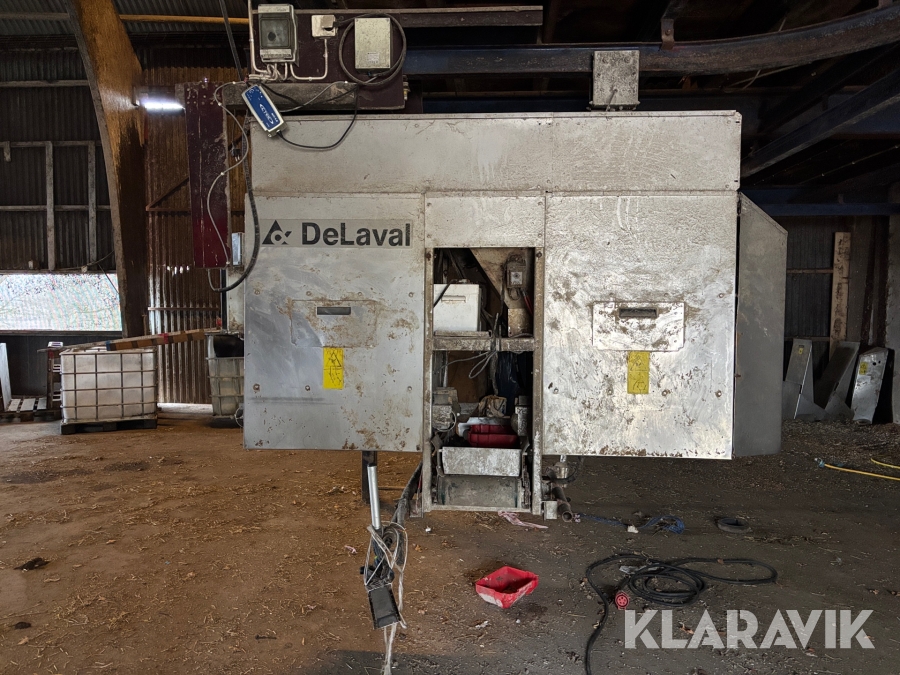 Datafodervagn DeLaval FMM D Alpro Rälshängd