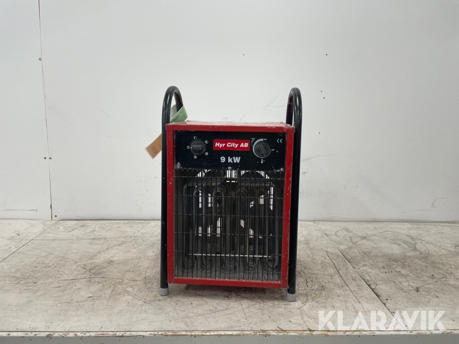 Varmluftsfläkt Malmbergs 9kW