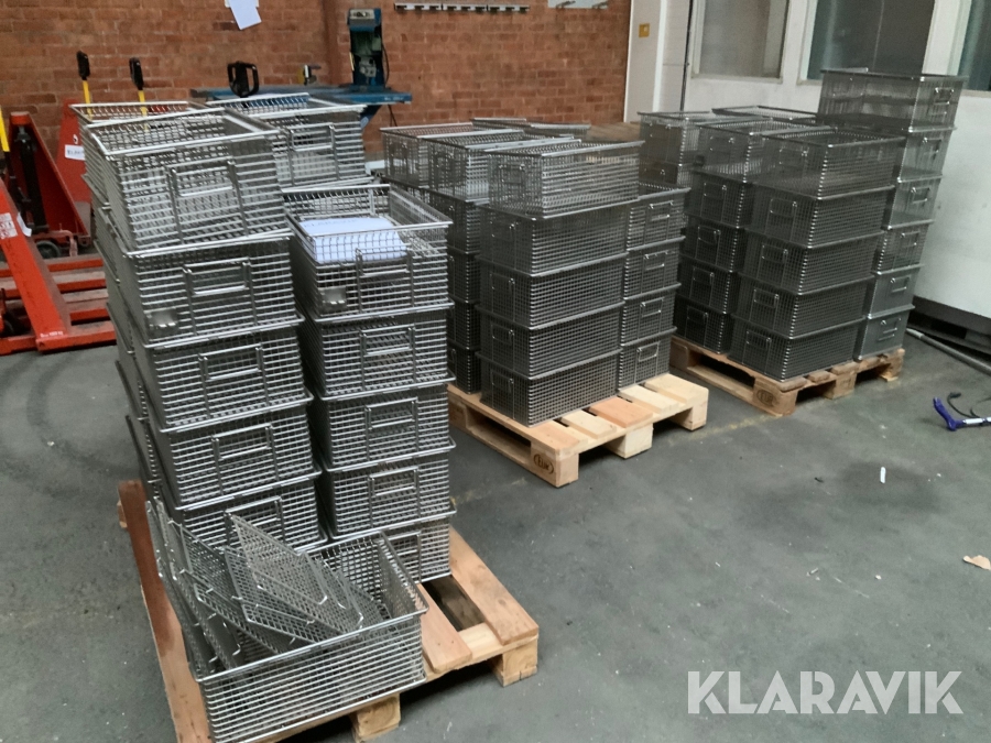 Metallkorgar 70st Rostfri