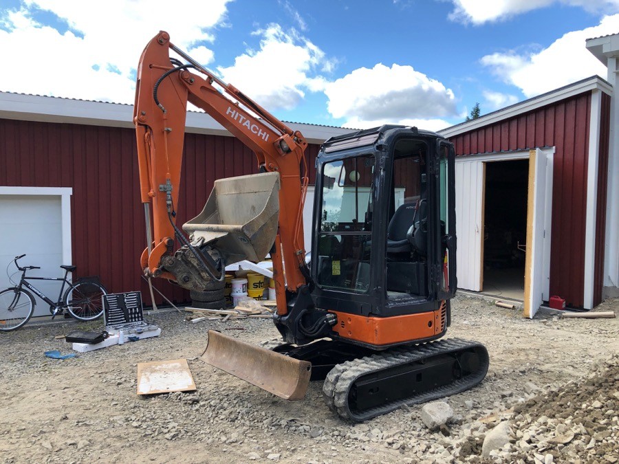 Minigrävare 3 ton Hitachi Zaxis 27 U CLR