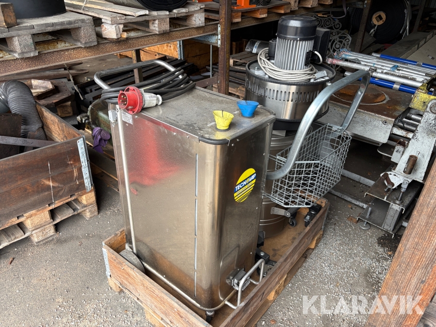 Industriångtvätt och Dammsugare Tecnovap