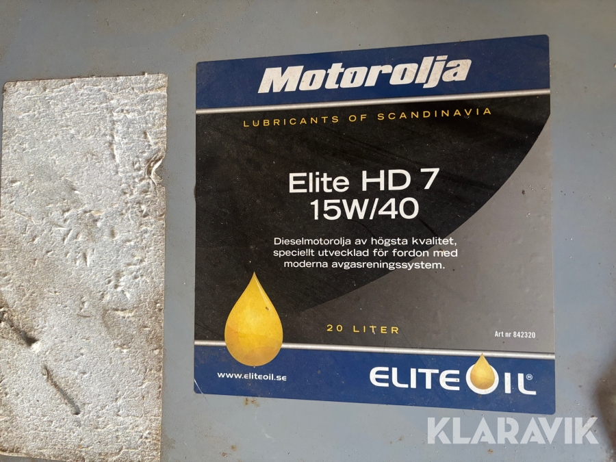 Motorolja Elite Oil 208 liter