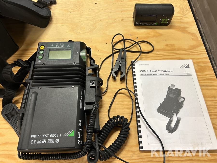 Installationstestare PROFiTEST 0100S-II