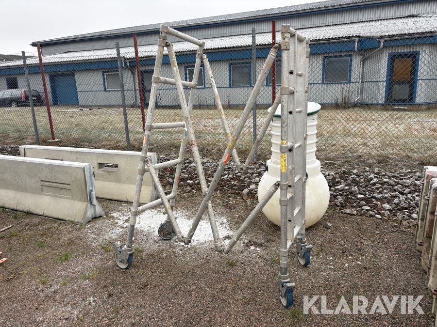 Aluminiumställning Instant VX Base 0,75 x 2,50 m