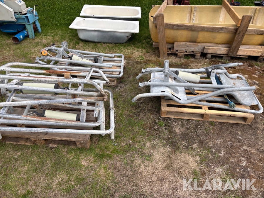 Fram- och bakgrindar DeLaval