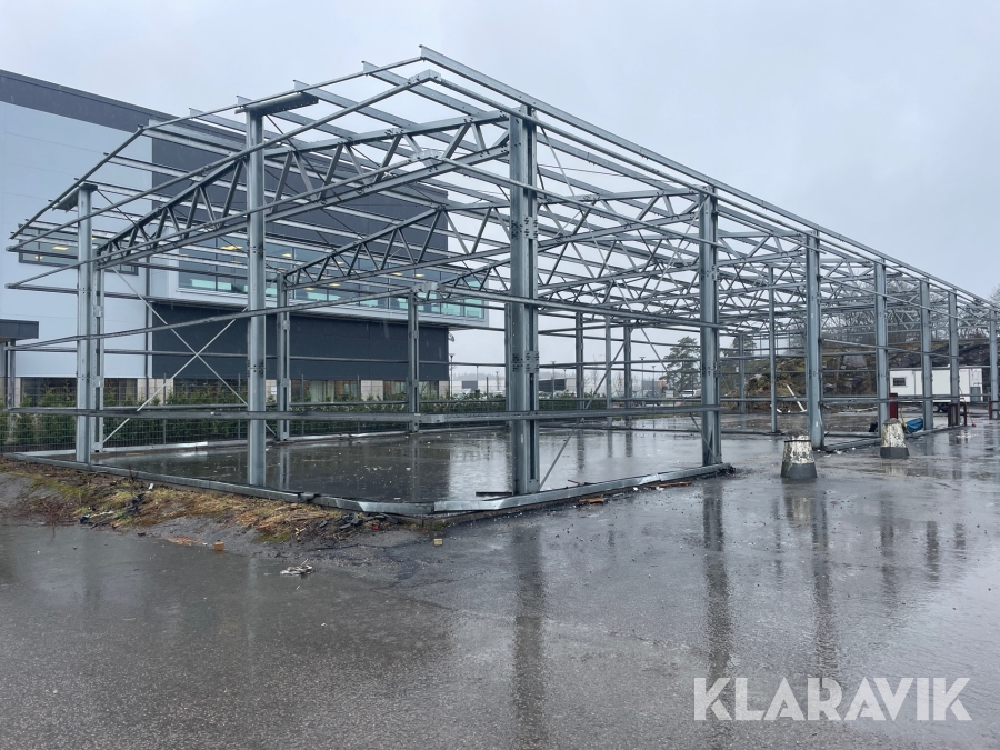 Maskinhall stomme LLENTAB, Borås, Klaravik auktioner