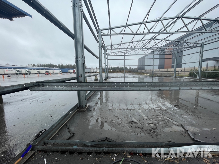 Maskinhall stomme LLENTAB, Borås, Klaravik auktioner