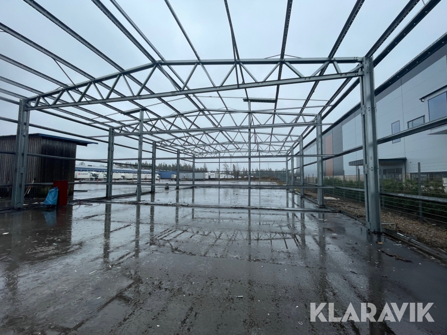 Maskinhall stomme LLENTAB, Borås, Klaravik auktioner