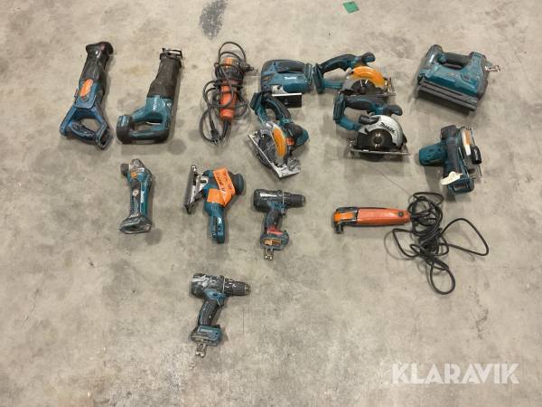 Handverktyg Makita & Fein 14st