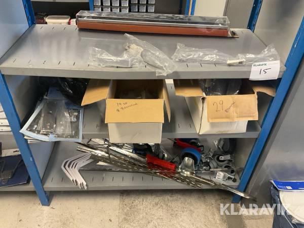 Handtag , Beslag, Gångjärn och Hjul