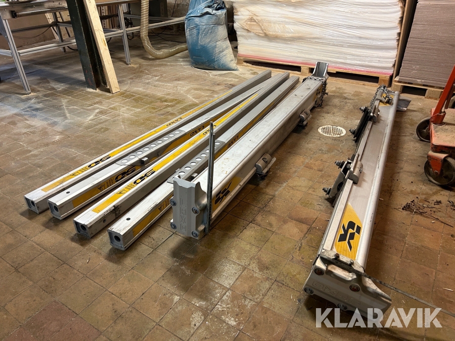 Bankar och stöttor XPL LX90 & LH3000 2st XPL LX90 banke 2,6 inkl stöttor