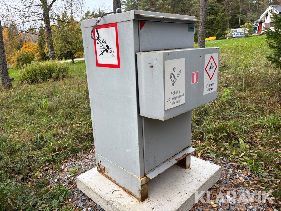 Sprängskåp/Sprängkasun Habeco Euro plus 105