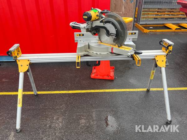 Kap & gersåg Dewalt DWS780 med stativ