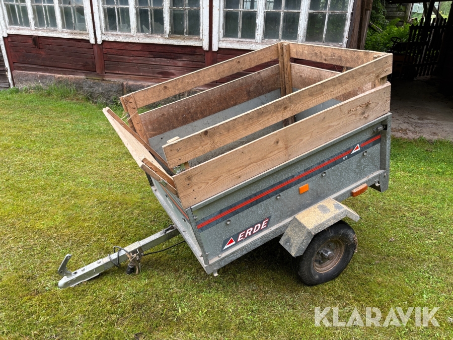 Personbilssläp Erde 121B