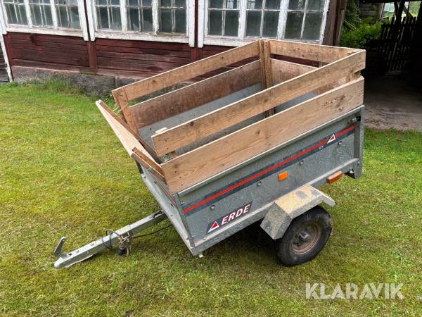 Personbilssläp Erde 121B