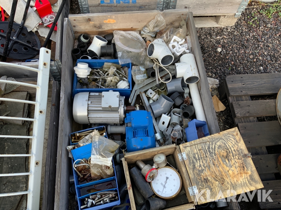 Diversepall för mjölkanläggning